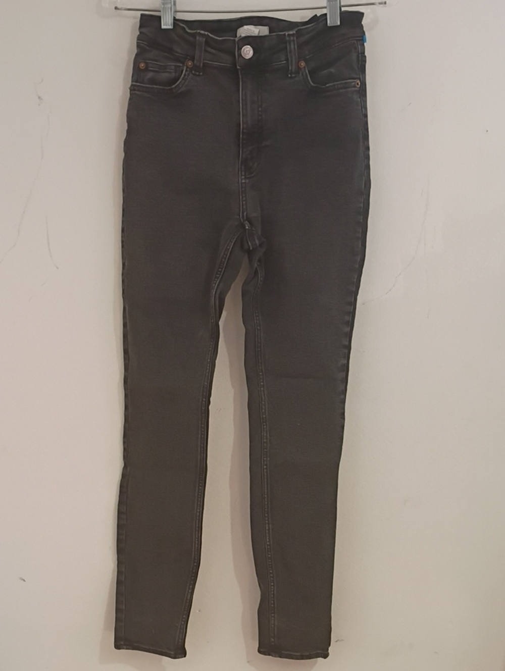 H&M Women's Skinny Jeans in Charcoal